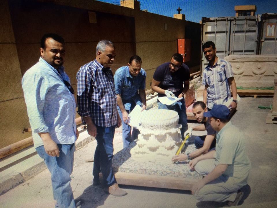 أحد أعمال الكشف عن الأثار