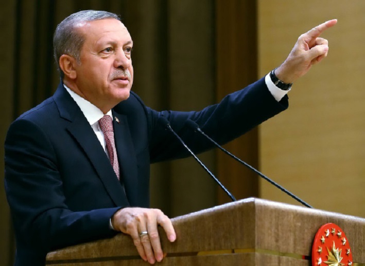 أردوغان فى خطاب سابق