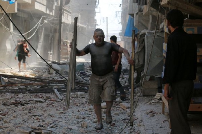 المعارك في حلب