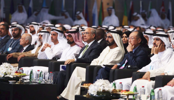 جانب من القمة العالمية للحكومات في دبي