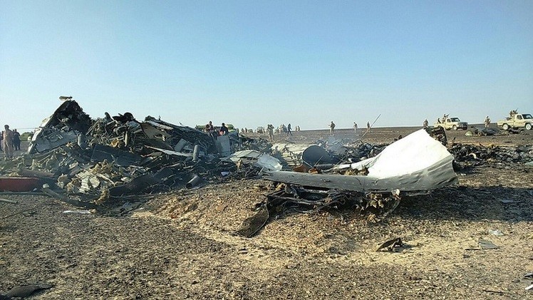 حادث سقوط الطائرة الروسية في سيناء