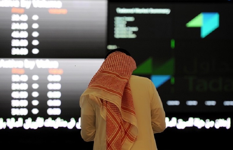 هبوط البورصة السعودية 