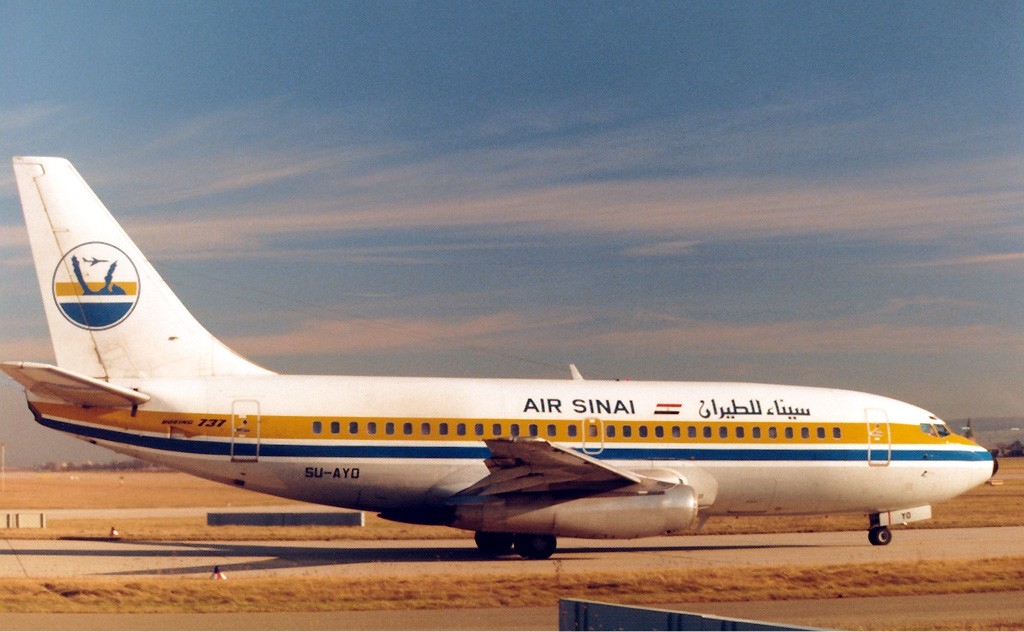 طائرة مصرية تابعة لخطوط 
