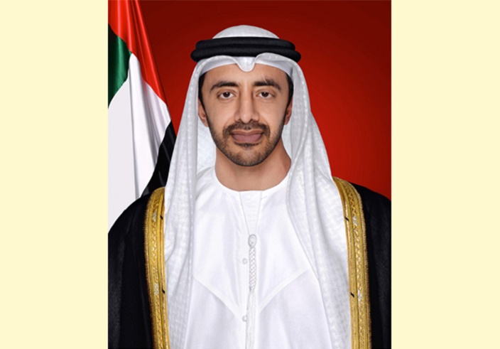 عبدالله بن زايد وزير الخارجية والتعاون الدولي الإماراتي