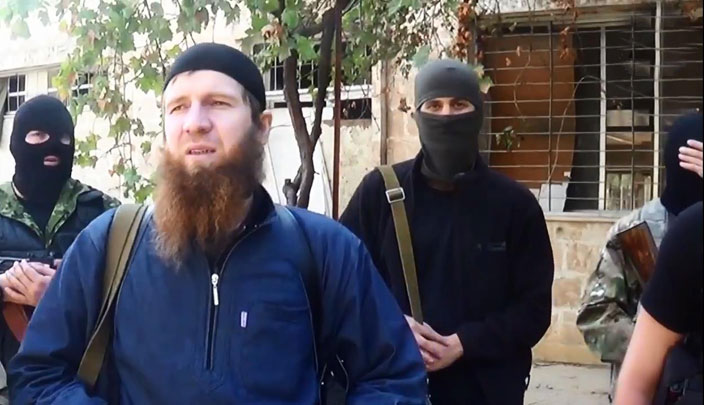 عمر الشيشاني القيادي بتنظيم داعش