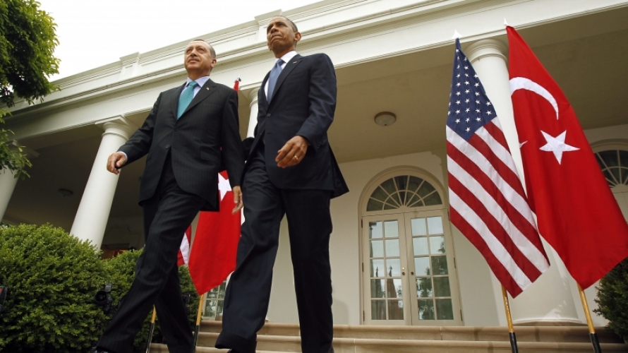 الرئيسان الأمريكي باراك أوباما والتركي رجب طيب أردوغان