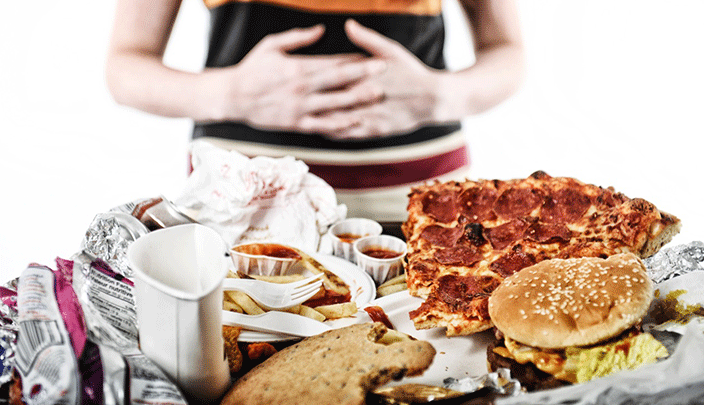 ما أضرار الإفراط في تناول الطعام على جسم الإنسان