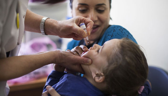 الحملة القومية للتطعيم ضد مرض شلل الأطفال