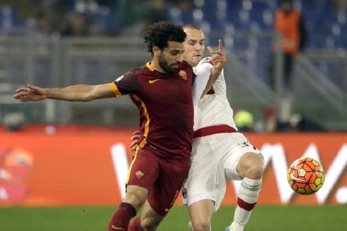 محمد صلاح نجم روما الإيطالي