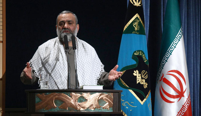 اللواء محمد رضا نقدي رئيس منظمة قوات التعبئة التابعة للحرس الثوري الإيراني