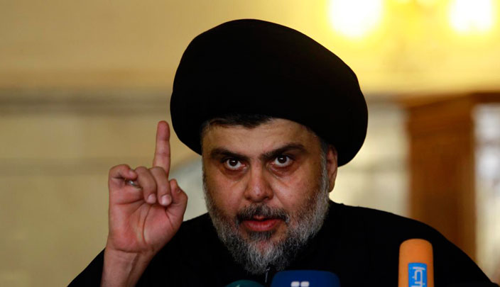 زعيم التيار الصدري الشيعي مقتدي الصدر