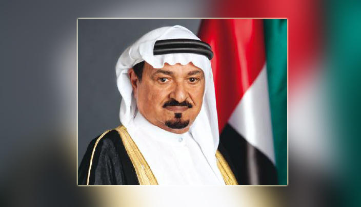 الشيخ حميد بن راشد النعيمي، عضو المجلس الأعلى حاكم عجمان
