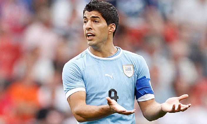 لويس سواريز نجم منتخب الأوروجواي