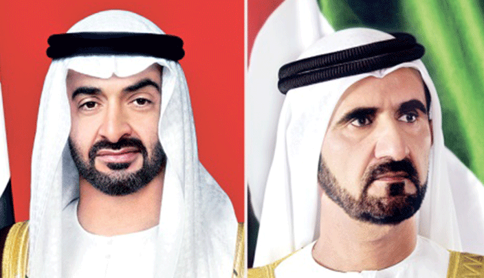 محمد بن راشد ومحمد بن زايد