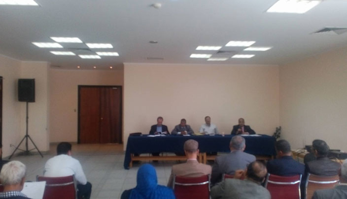 جانب من فعاليات الجلسة البحثية الأولى لمؤتمر إقليم القاهرة الكبرى الأدبي برئاسة حسين حمودة