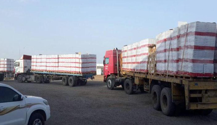 مساعدات إماراتية إنسانية إلى محافظة أبين اليمنية