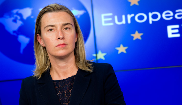 وزيرة خارجية الاتحاد الأوروبي فيديريكا موغريني