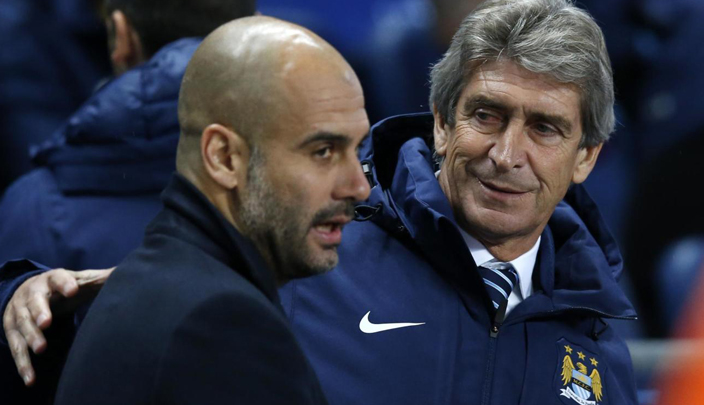 بيب جوارديولا مع مانويل بيلجريني