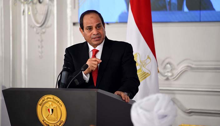 الرئيس المصري، عبد الفتاح السيسي