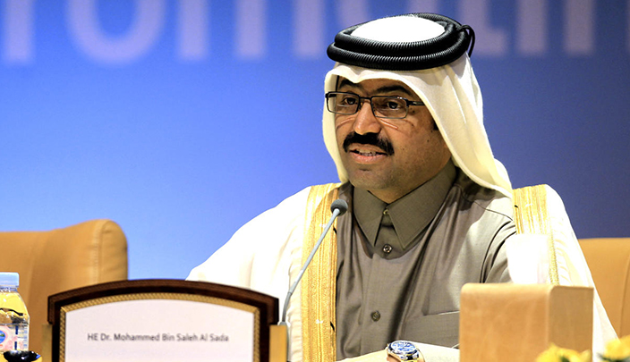 وزير الطاقة القطري محمد بن صالح السادة