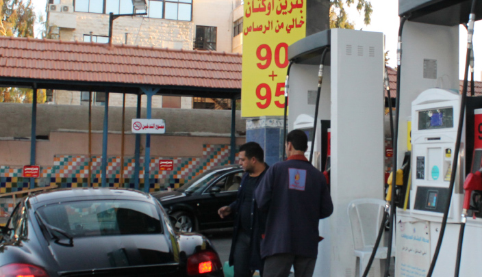 محطات وقود في العاصمة الأردنية 