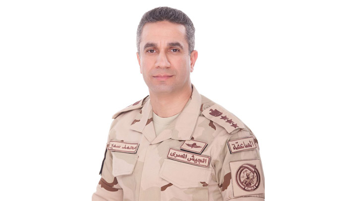 العميد محمد سمير المتحدث باسم الجيش المصري