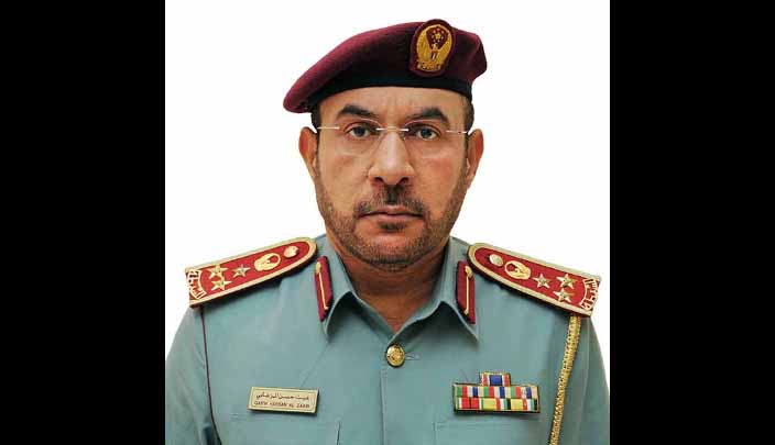 العميد غيث حسن الزعابي