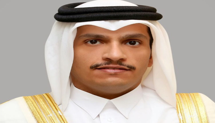 الشيخ محمد بن عبد الرحمن آل ثاني وزير الخارجية القطري