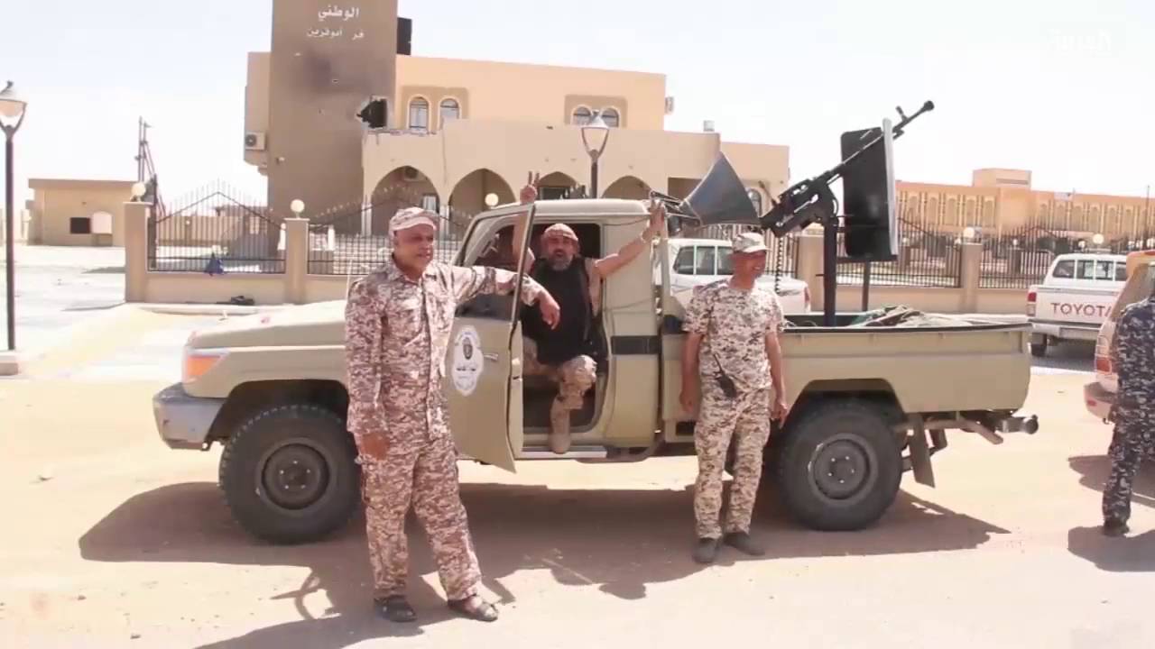 عناصر من قوات الجيش الليبي 