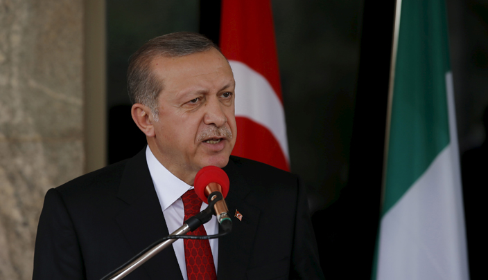 الرئيس التركي رجب طيب أردوغان