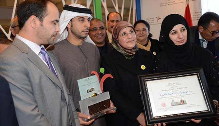 تمييز الجناح الإماراتي بحسن التنظيم والعرض