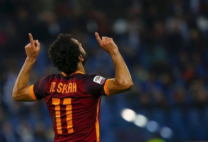المصري محمد صلاح يقود روما لتحقيق فوزه السابع على التوالي في الدوري الإيطالي