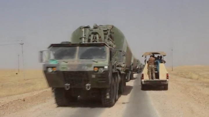القوات العراقية المشتركة تسيطر على بلدة إجحلة على مشارف الموصل.