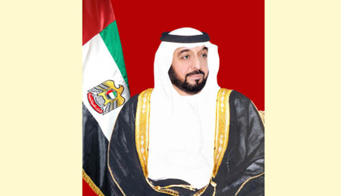 الشيخ خليفة بن زايد آال نهيان رئيس دولة الإمارات العربية المتحدة