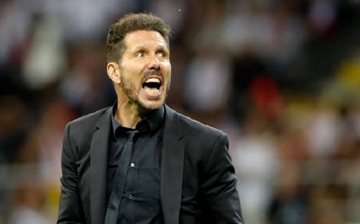 دييجو سيميوني مدرب أتلتيكو مدريد