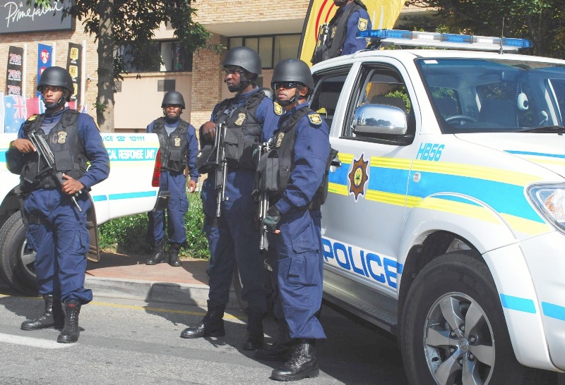 شرطة جنوب أفريقيا - أرشيفية