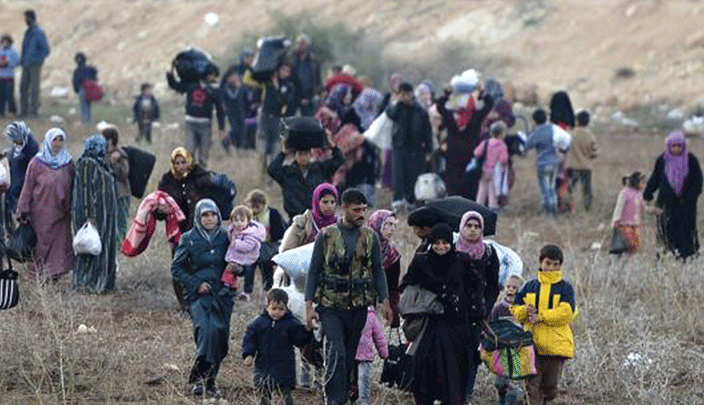 اللاجئون السوريون