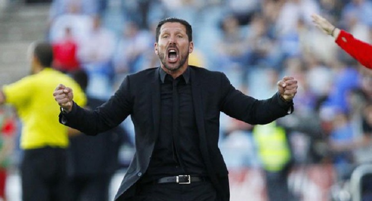 دييجو سيميوني، المدير الفني لفريق أتليتيكو مدريد الإسباني