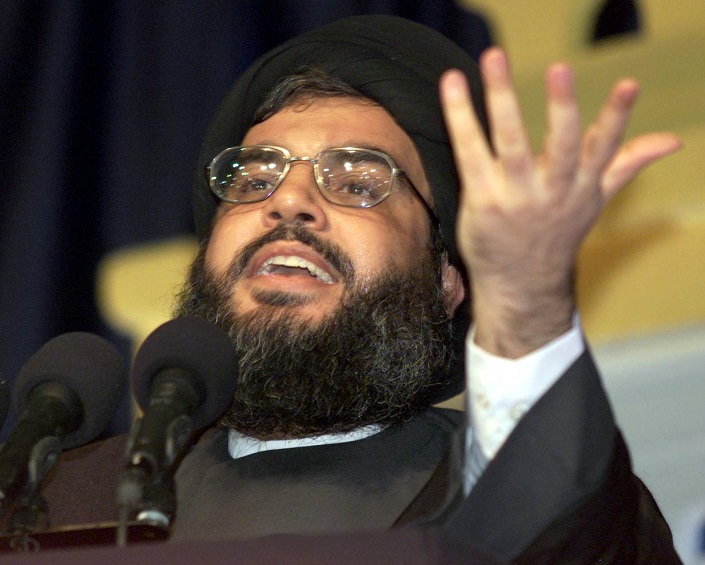 صورة أرشيفية لحسن نصر الله (أ ف ب)