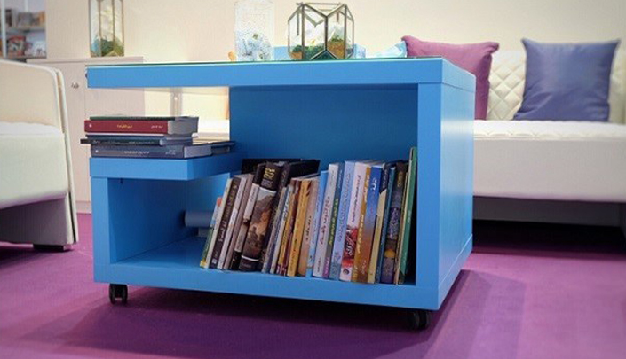 نموذج للمكتبة المنزلية التي توزعها