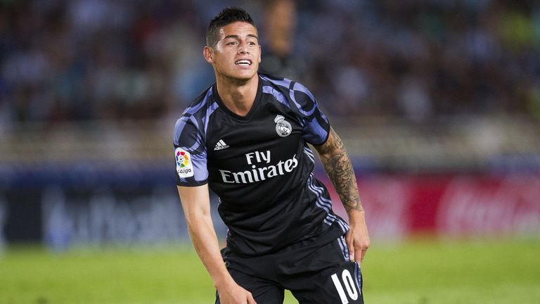 خاميس رودريجيز لاعب ريال مدريد