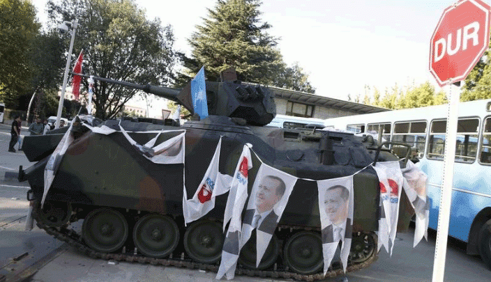 آلية عسكرية تركية