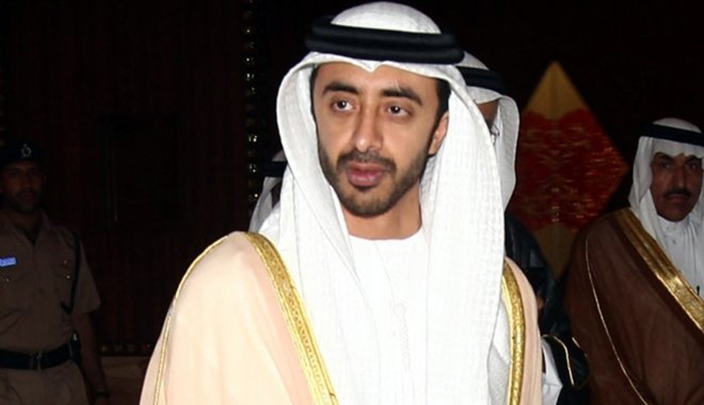 الشيخ عبدالله بن زايد وزير الخارجية الإماراتي