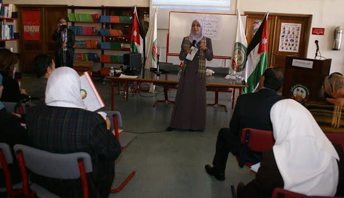 الباحثة الأسرية الأردنية إيمان الشمايلة