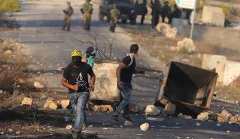  مواجهات لفلسطينيين مع القوات الإسرائيلية