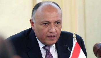 سامح شكري وزير خارجية مصر