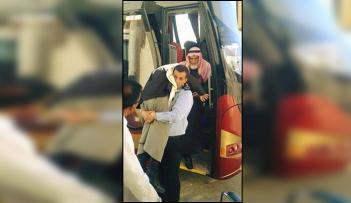  الصورة المتداولة للشرطي الفلسطيني