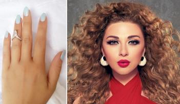 ميريام فارس وخاتمها السولتير