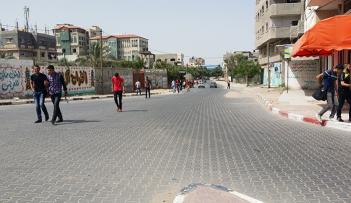 البطالة في غزة 
