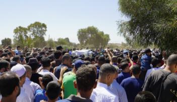 جنازة الطفلة الجزائرية نهال